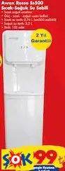 AWOX ROSSO SS500 SICAK-SOĞUK SU SEBİLİ AWOX ROSSO SS500 SICAK-SOĞUK SU SEBİLİ